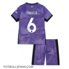Liverpool Thiago Alcantara #6 Replika Tredje Tröja Barn 2023-24 Kortärmad (+ Korta byxor)